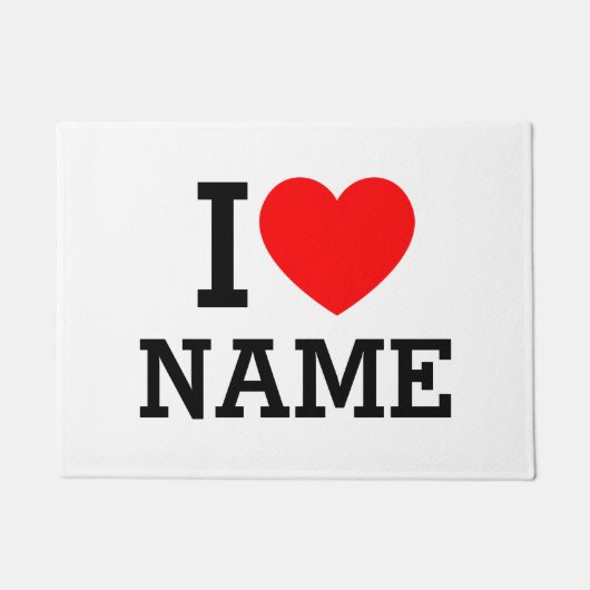 Ik hartnaam deurmat (Voorkant)