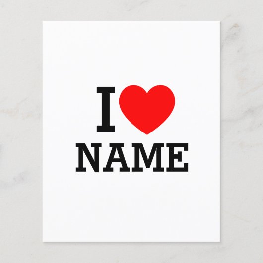 Ik hartnaam flyer (Voorkant)