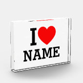 Ik hartnaam fotoblokken (Links)