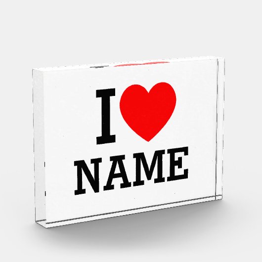 Ik hartnaam fotoblokken (Links)