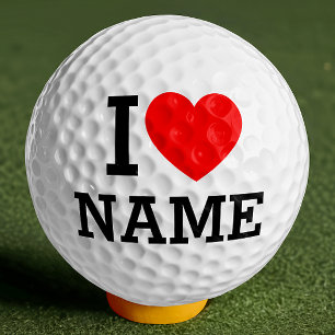 Ik hartnaam golfballen