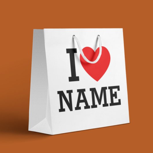 Ik hartnaam groot cadeauzakje
