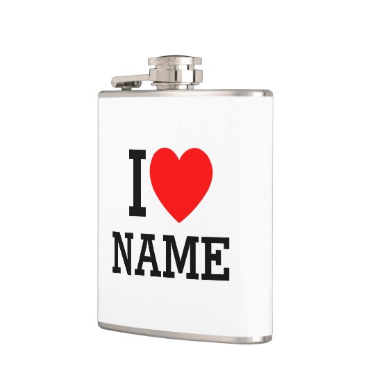 Ik hartnaam heupfles (Links)