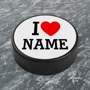 Ik hartnaam hockey puck