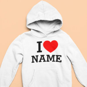 Ik hartnaam hoodie