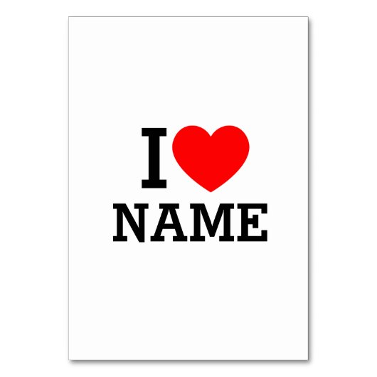 Ik hartnaam kaart (Achterkant)