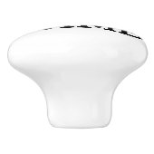 Ik hartnaam keramische knop (Zijkant)