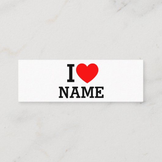 Ik hartnaam klantenkaartje (Achterkant)