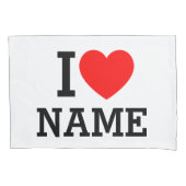 Ik hartnaam kussensloop (Voorkant)