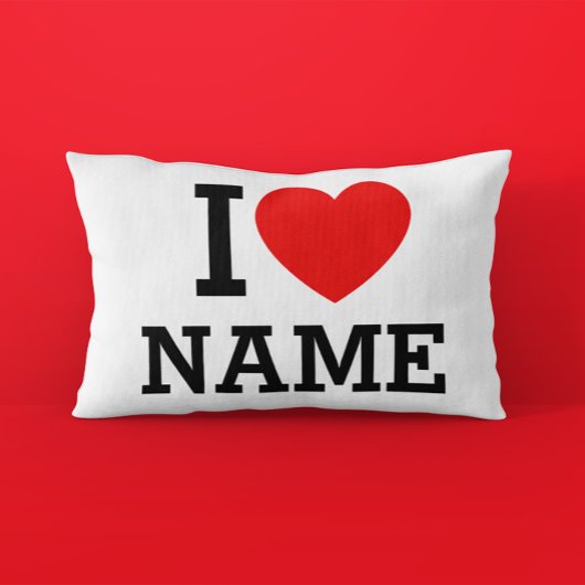 Ik hartnaam kussensloop