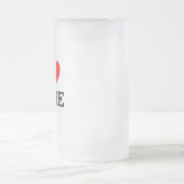 Ik hartnaam matglas bierpul (Center)