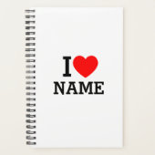 Ik hartnaam planner (Voorkant)