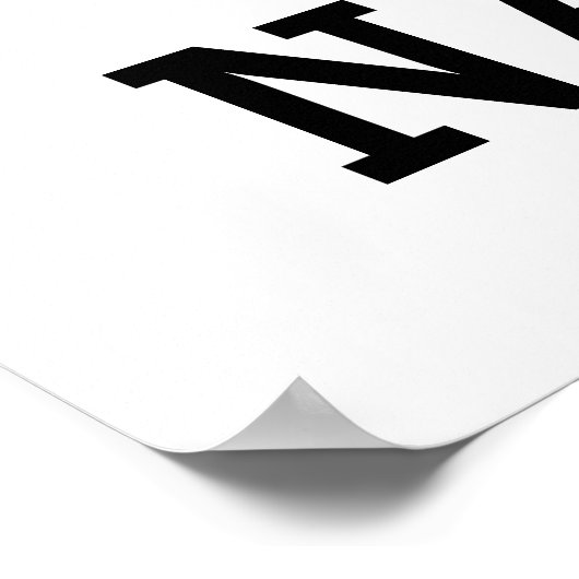 Ik hartnaam poster (Hoek)