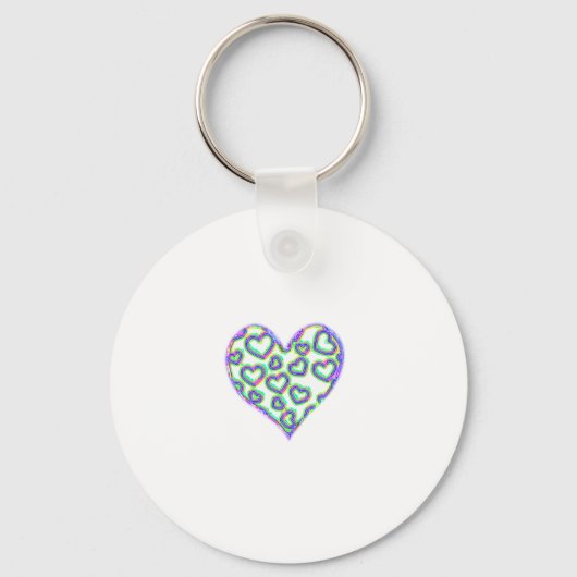 Ik hartnaam sleutelhanger (Voorkant)