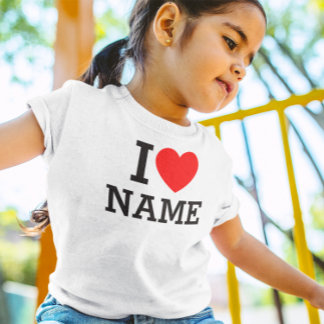 Ik hartnaam t-shirt
