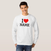 Ik hartnaam t-shirt (Voorkant volledig)