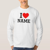 Ik hartnaam t-shirt (Voorkant)