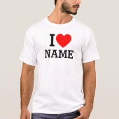Ik hartnaam t-shirt (Voorkant)