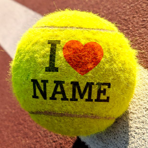 Ik hartnaam tennisballen