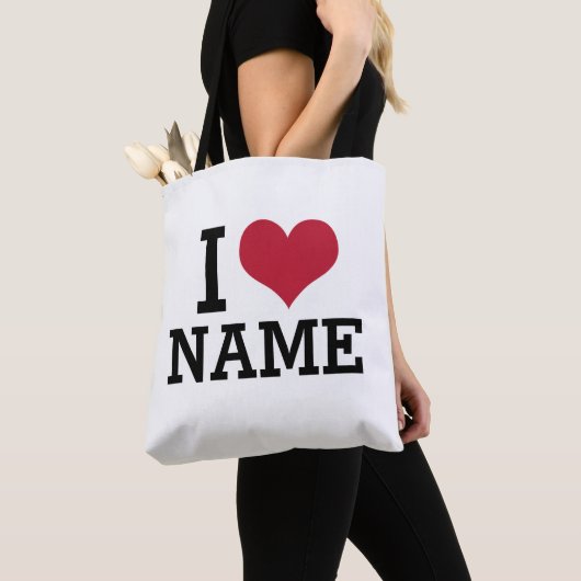 Ik hartnaam tote bag (Dichtbij)