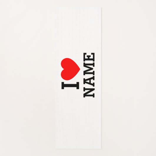 Ik hartnaam yogamat (Voorkant)