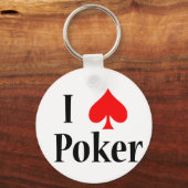 Ik hartpoker sleutelhanger (Voorkant)