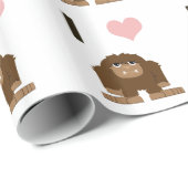 Ik hartstocht cadeaupapier (Rol Hoek)