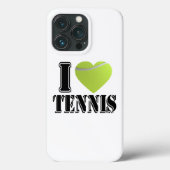 Ik harttennis | Ik hou van tennis Case-Mate iPhone Case (Achterkant)