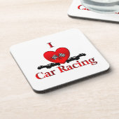 Ik hartwagen Racing Drankjes Onderzetter (Linkerzijde)