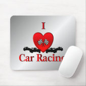 Ik hartwagen Racing Muismat (Met muis)