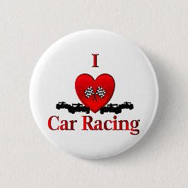 Ik hartwagen Racing Ronde Button 5,7 Cm