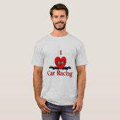 Ik hartwagen Racing T-shirt (Voorkant volledig)