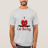 Ik hartwagen Racing T-shirt (Voorkant)