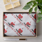 Ik hartwagen Racing Tissuepapier (Geschenk)