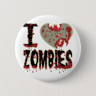 Ik hartzombies! ronde button 5,7 cm