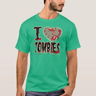 Ik hartzombies! t-shirt