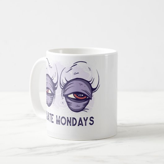 IK HATE MONDAYONTWERP KOFFIEMOK (Voorkant links)