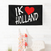 Ik Heart Holland at op bk bnrcent Spandoek (Insitu)