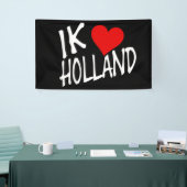 Ik Heart Holland at op bk bnrcent Spandoek (Beurs)