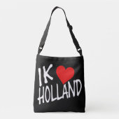 Ik Heart Holland at op bk cbbcnt Crossbody Tas (Achterkant)