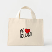 Ik Heart Holland bk tcnt Mini Tote Bag (Voorkant)