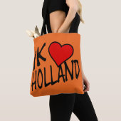 Ik Heart Holland ga op stent Tote Bag (Dichtbij)
