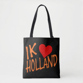 Ik Heart Holland of op bk stunt Tote Bag