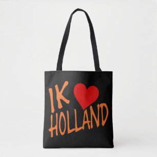 Ik Heart Holland of op bk stunt Tote Bag