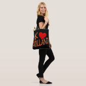 Ik Heart Holland of op bk stunt Tote Bag (Op model)