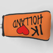 Ik Heart Holland op onze pct Golfheadcover (Voorkant)