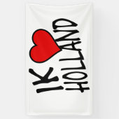 Ik Heart Holland terug op bij bnrcnm Spandoek (Verticaal)