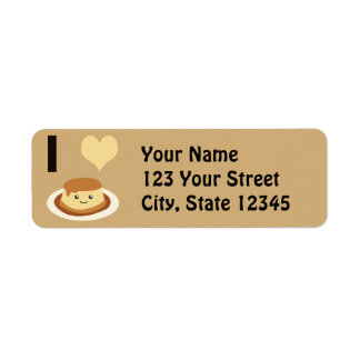 Ik Heart (liefde) flan! Etiket