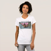 Ik HEART mijn boeken T-shirt (Voorkant volledig)