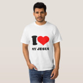 IK HEART MIJN JESUS T-SHIRT (Voorkant volledig)